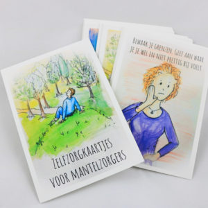 Zelfzorgkaartjes voor mantelzorgers